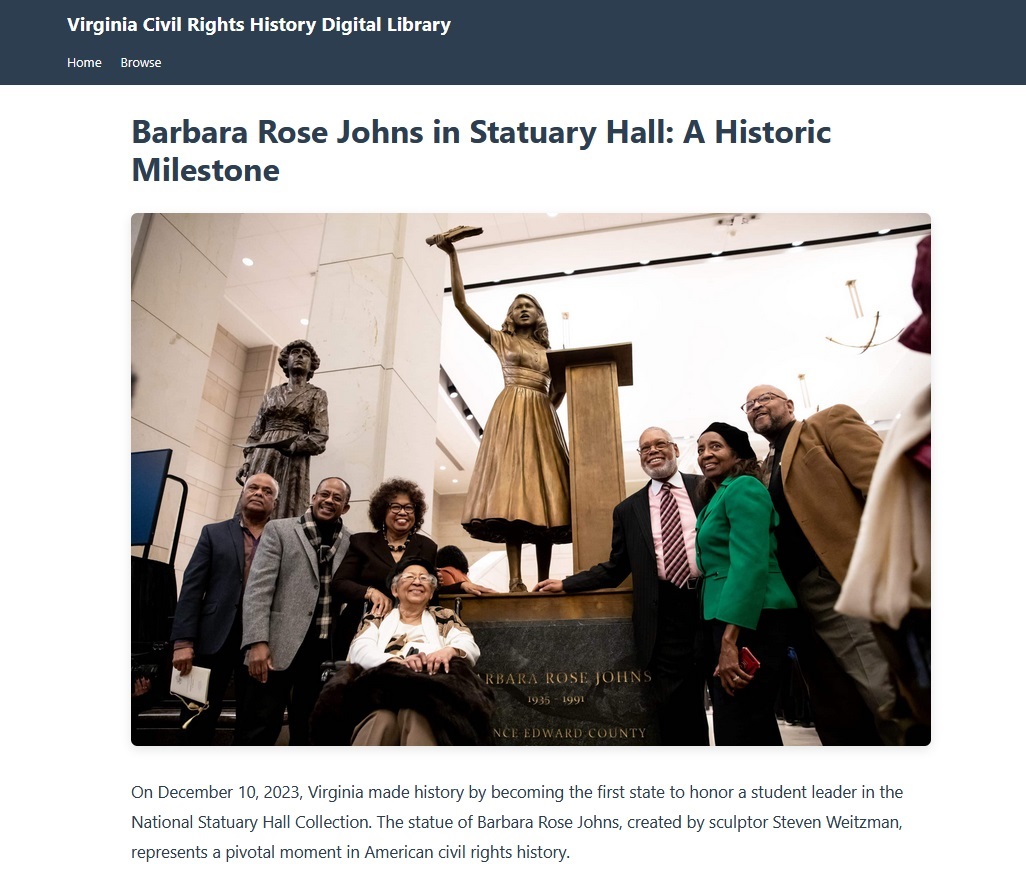 Virginia Civil Rights History Digital Library